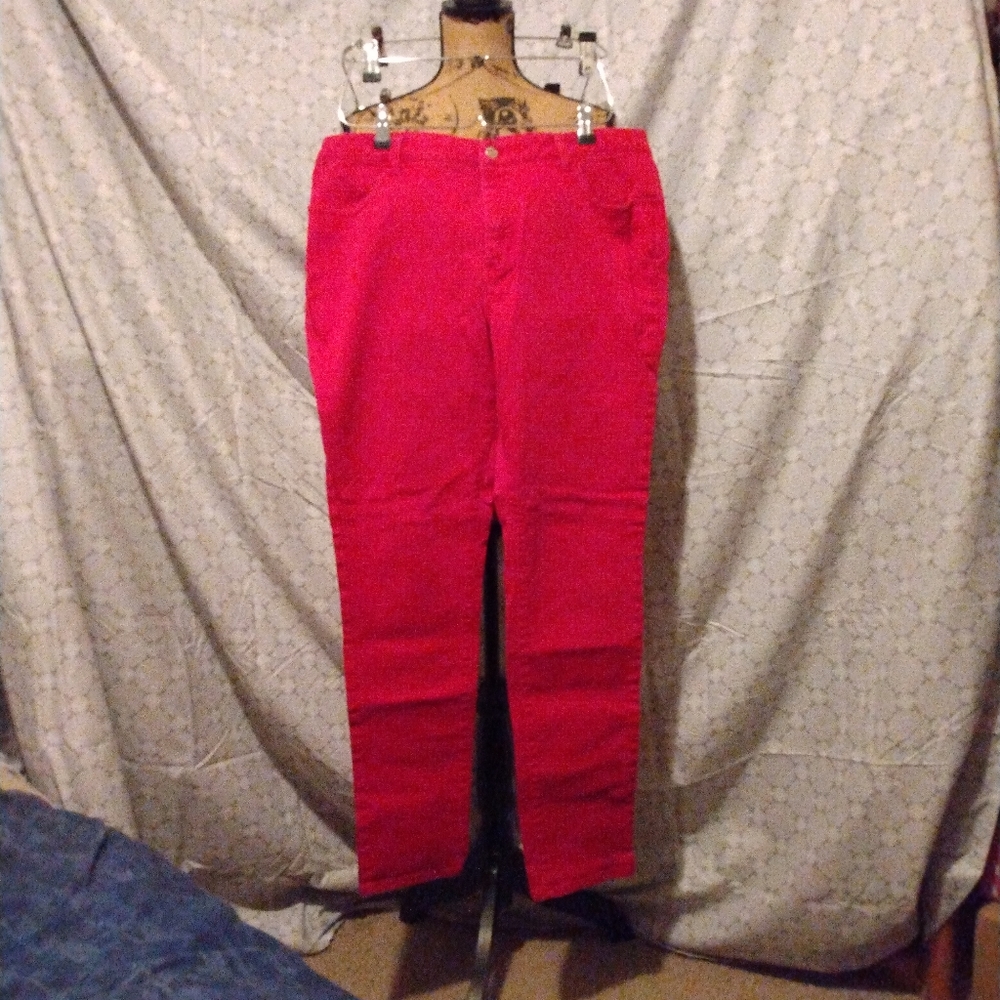 Metrostyle Bold Red Jeans
